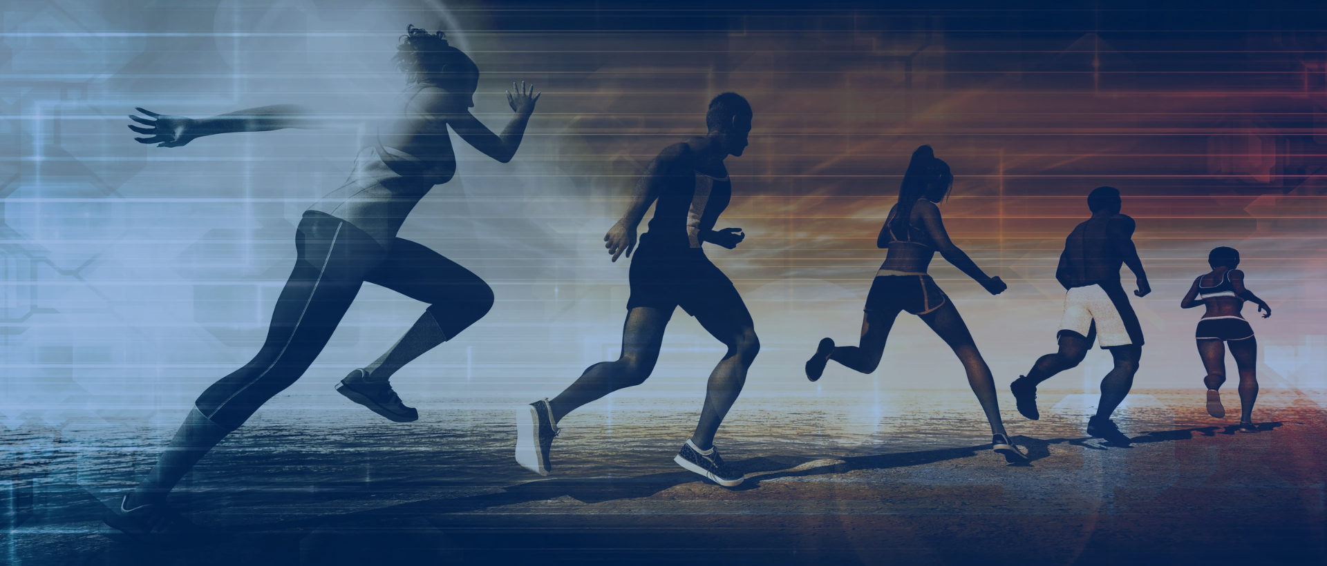 Atleti in corsa al tramonto – SportValore