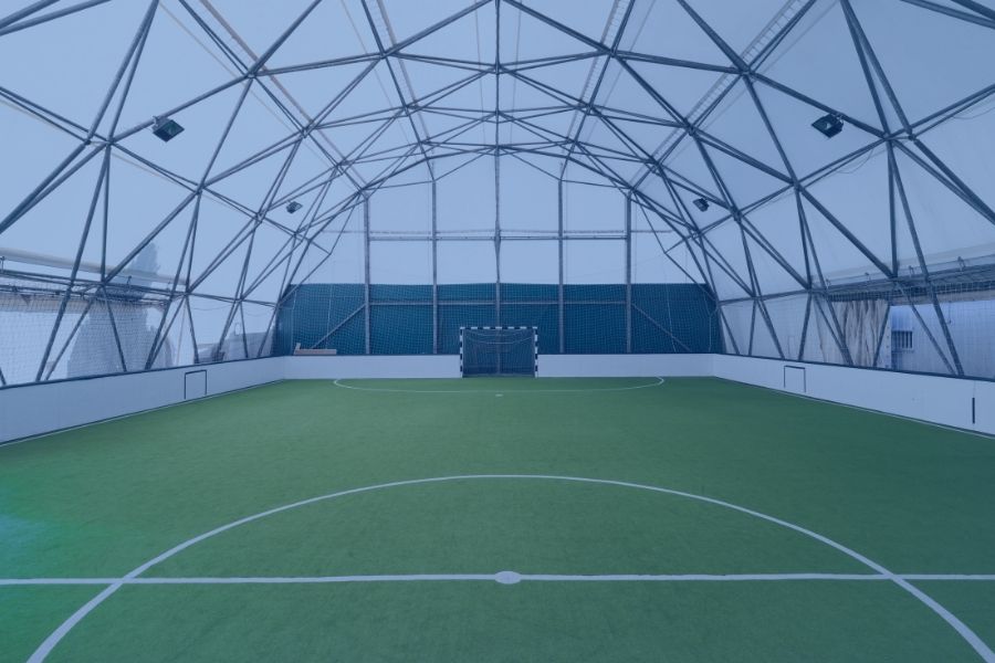 Campo da calcio a cinque coperto