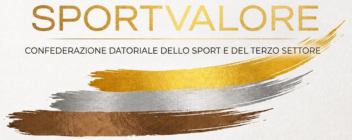 Logo SportValore – Confederazione Datoriale dello Sport e del Terzo Settore